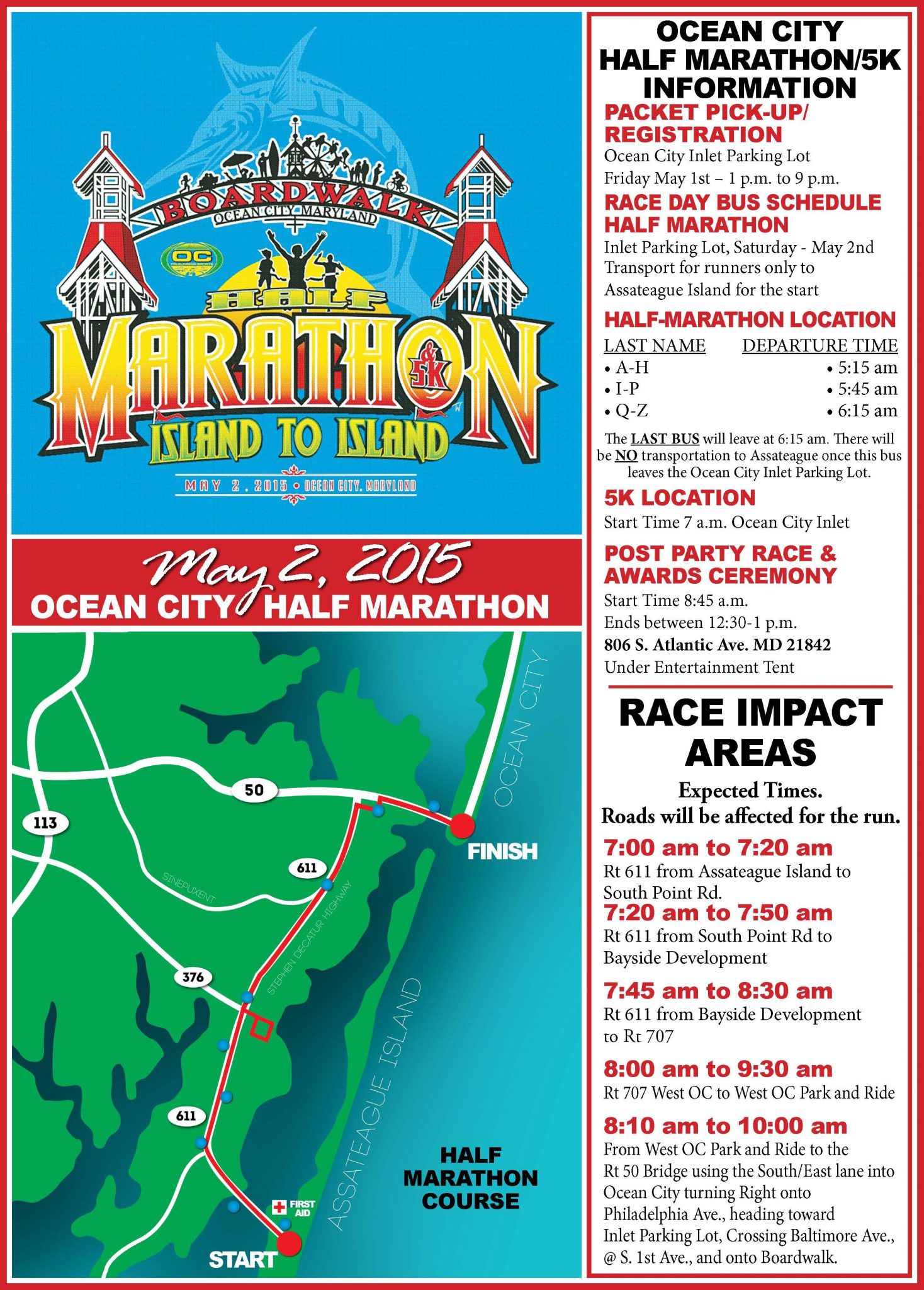 flyerhalfmarathon Town of Ocean City, Maryland