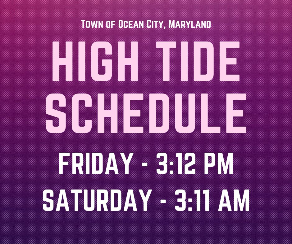 HighTideSchedule Town of Ocean City, Maryland